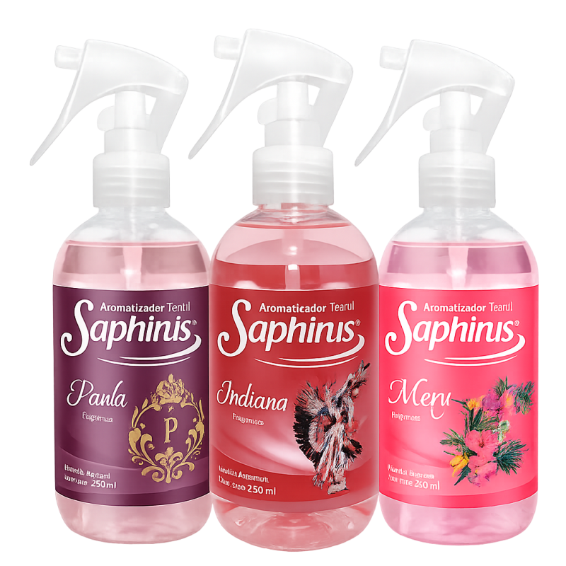 SAPHIRUS AROMATIZADOR TEXTIL 250MLV