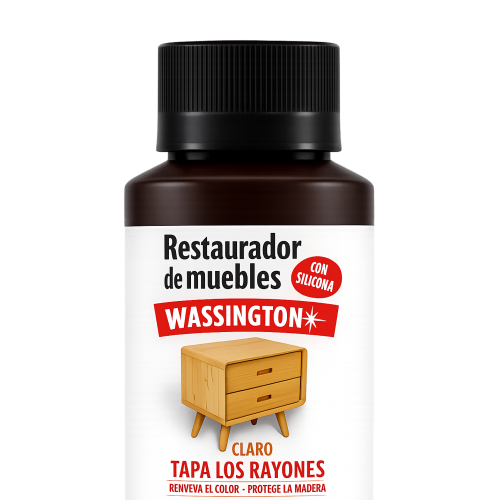 WASSINGTON RESTAURADOR MUEBLES 125CC CLARO