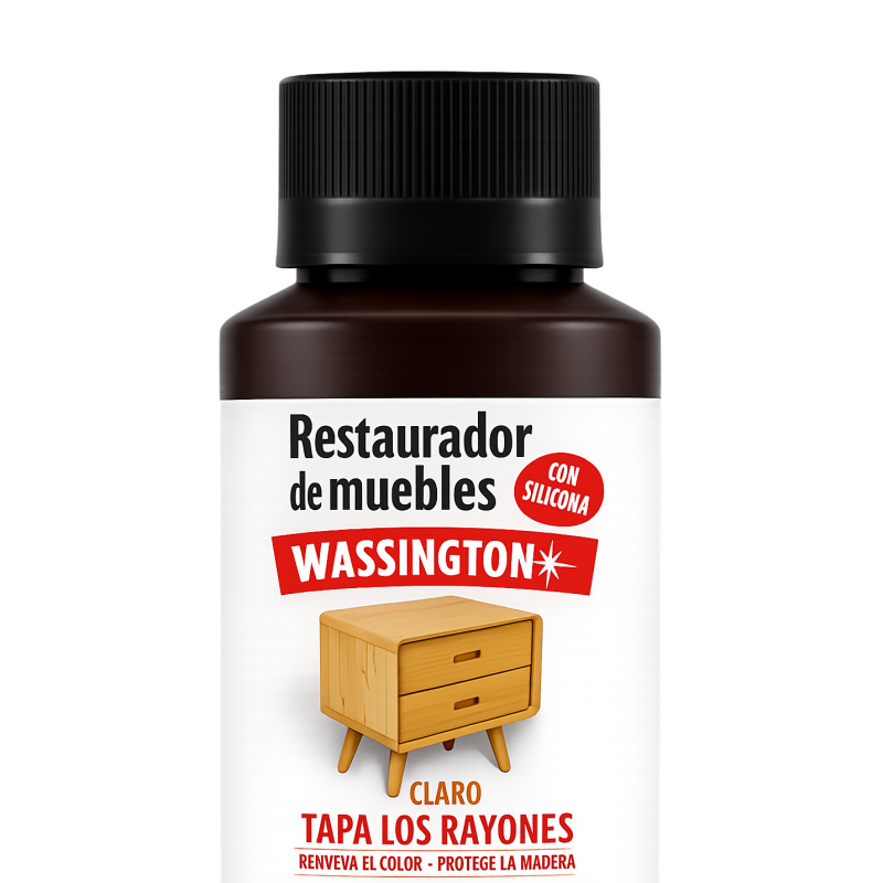WASSINGTON RESTAURADOR MUEBLES 125CC CLARO