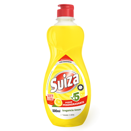 SUIZA DETERGENTE 750ML LIMON