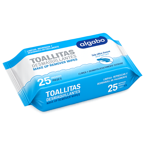 ALGABO TOALLITAS DESMAQUILLANTE 25U
