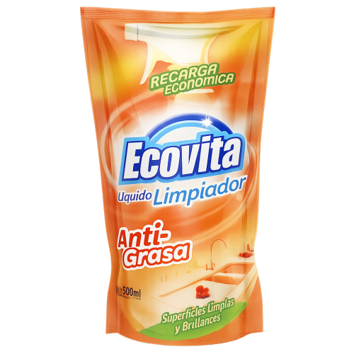 ECOVITA ANTIGRASA REPUESTO 500ML