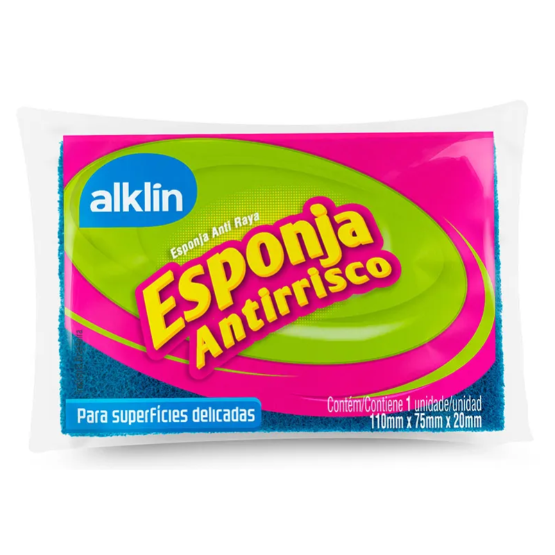 ALKLIN ESPONJA ANTI RAYONES 1U