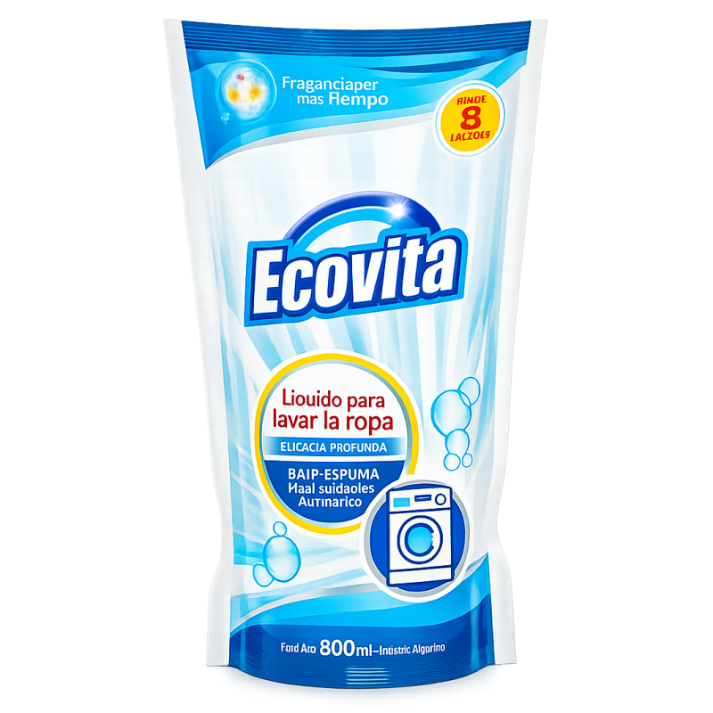 ECOVITA JABON LIQUIDO 800ML EVOLUCION