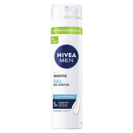 NIVEA GEL AFEITAR 200ML SENSITIVE