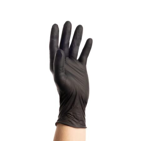 NP/ULTRASAFE GUANTE NITRILO 100U NEGRO/LAVANDA