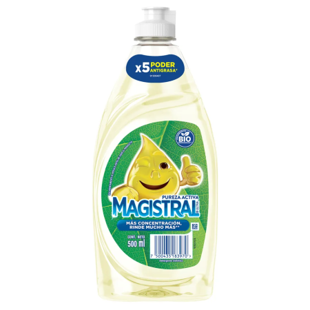 MAGISTRAL DETERGENTE 500ML PUREZA ACTIVA