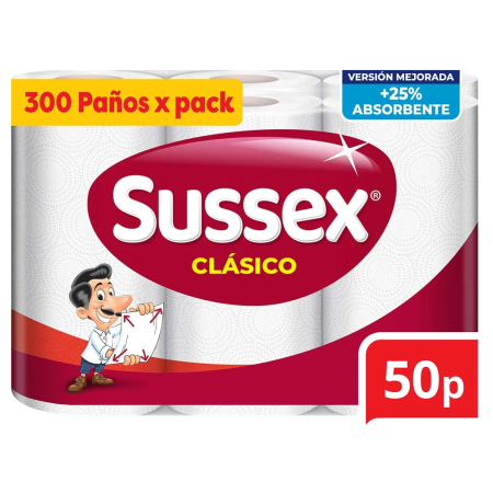 SUSSEX ROLLO COCINA 6U 50P