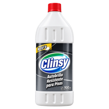 CLINSY AUTOBRILLO NEGRO 900ML