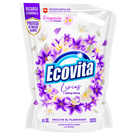 ECOVITA SUAVIZANTE 3L LIRIOS