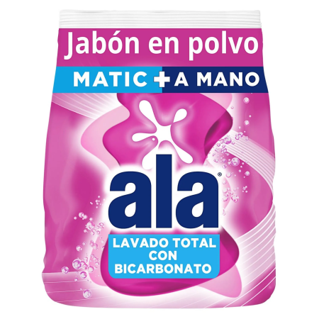 ALA JABON POLVO MATIC 3KG BICARBONATO